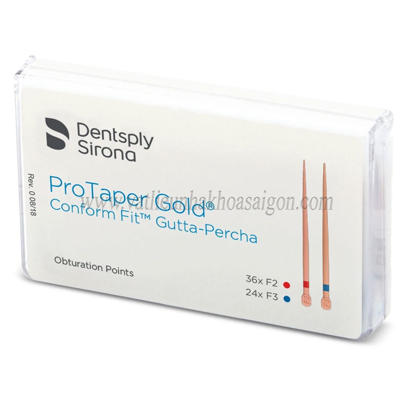 Côn ProTaper Gold Gutta-Percha - công nghệ Conform Fit