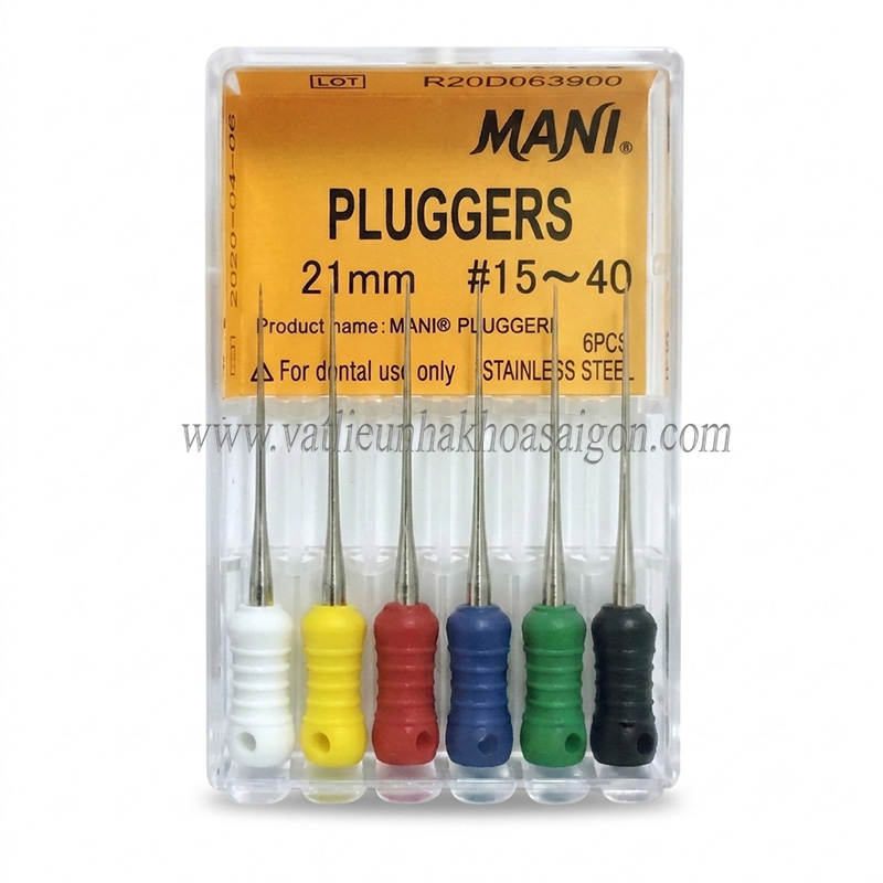 Lèn dọc nội nha Plugger Mani Nhật Bản