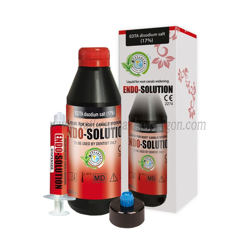 Nước bơm rửa ống tủy EDTA 17% Endo Solution Cerkamed