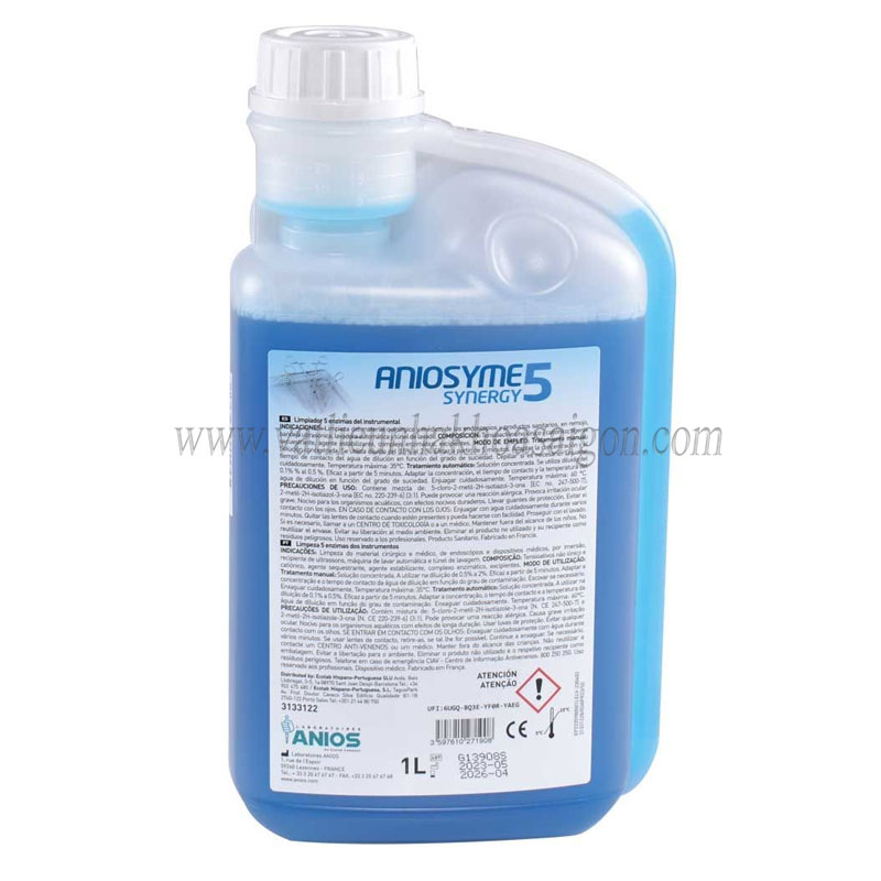 Dung dịch tẩy rửa dụng cụ Aniosyme Synergy 5