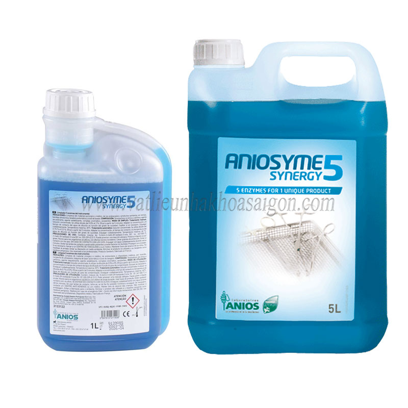 Dung dịch tẩy rửa dụng cụ Aniosyme Synergy 5 Dung dịch tẩy rửa dụng cụ Aniosyme Synergy 5