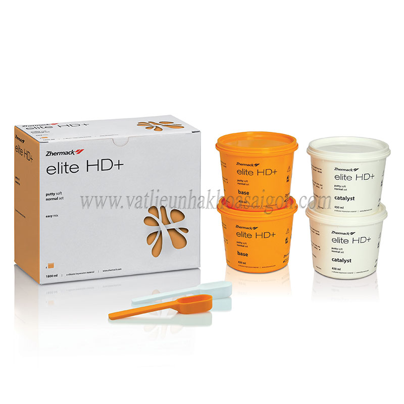 Chất lấy dấu Cao su đặc, trùng hợp trung bình Elite HD+ dùng tay Zhermack