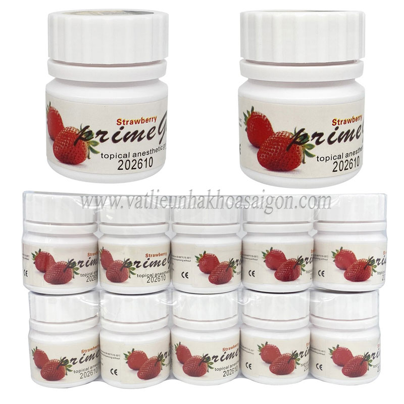 Gel Strawberry Prime gel vị dâu - Prime Dental