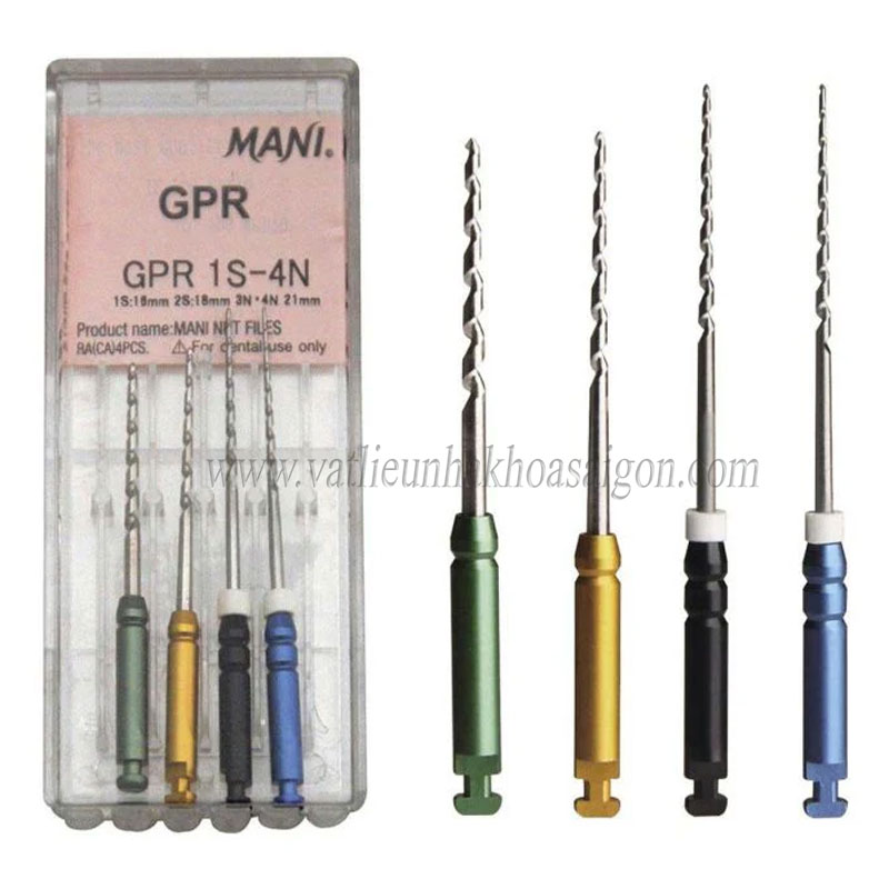Dụng cụ lấy Gutta GPR Mani điều trị nội nha