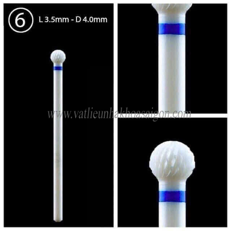 Mũi Mài Xương Zirconia Wilson - Độ Chính Xác Cao Mũi Mài Xương Zirconia Wilson - Độ Chính Xác Cao