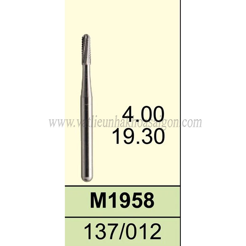 Mũi cắt cầu mão Mani Carbide Burs
