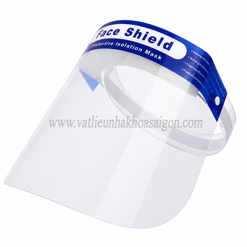 Tấm chắn giọt bắn Faceshield - che chắn giọt bắn dùng trong nha khoa Tấm chắn giọt bắn Faceshield - che chắn giọt bắn dùng trong nha khoa