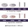 Cao su đánh bóng sứ EVE - Độ bóng cao cho phục hình - Màu hồng