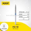Mũi khoan ngọn lửa FO - Mani