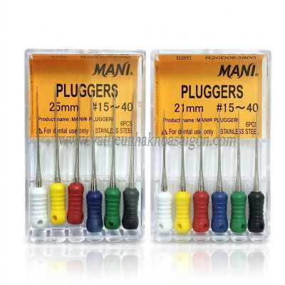 Lèn dọc nội nha Plugger Mani Nhật Bản