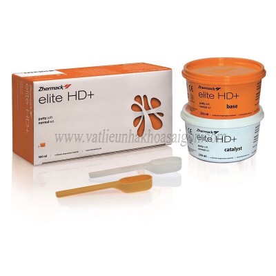 Chất lấy dấu Cao su đặc, trùng hợp trung bình Elite HD+ dùng tay Zhermack