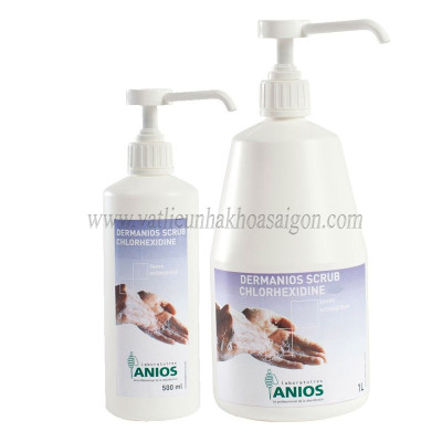 Dung dịch rửa tay ngoại khoa ANIOS DERMANIOS SCRUB CHLORHEXIDINE 4%