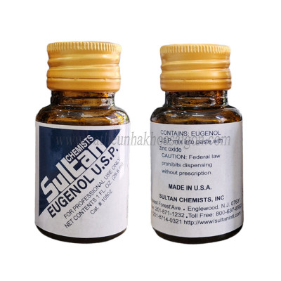 Eugenol dùng trong nha khoa Sultan (Mỹ)